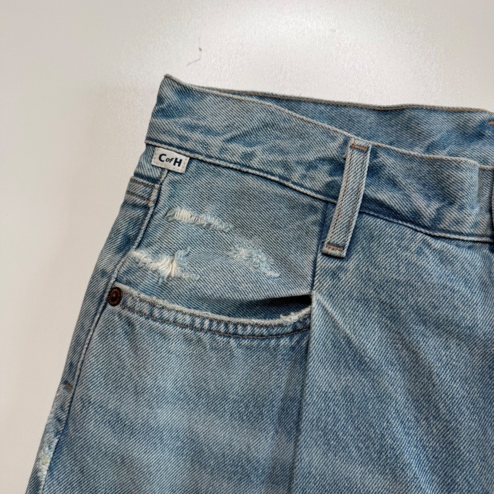 CITIZENS OF HUMANITY Premium Vintage Light Wash Wide Leg Denim Jeans Size 27 - Picture 4 of 10